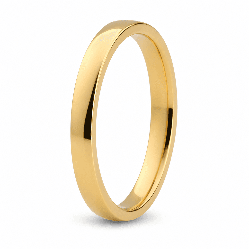 4mm Polished Band Ring