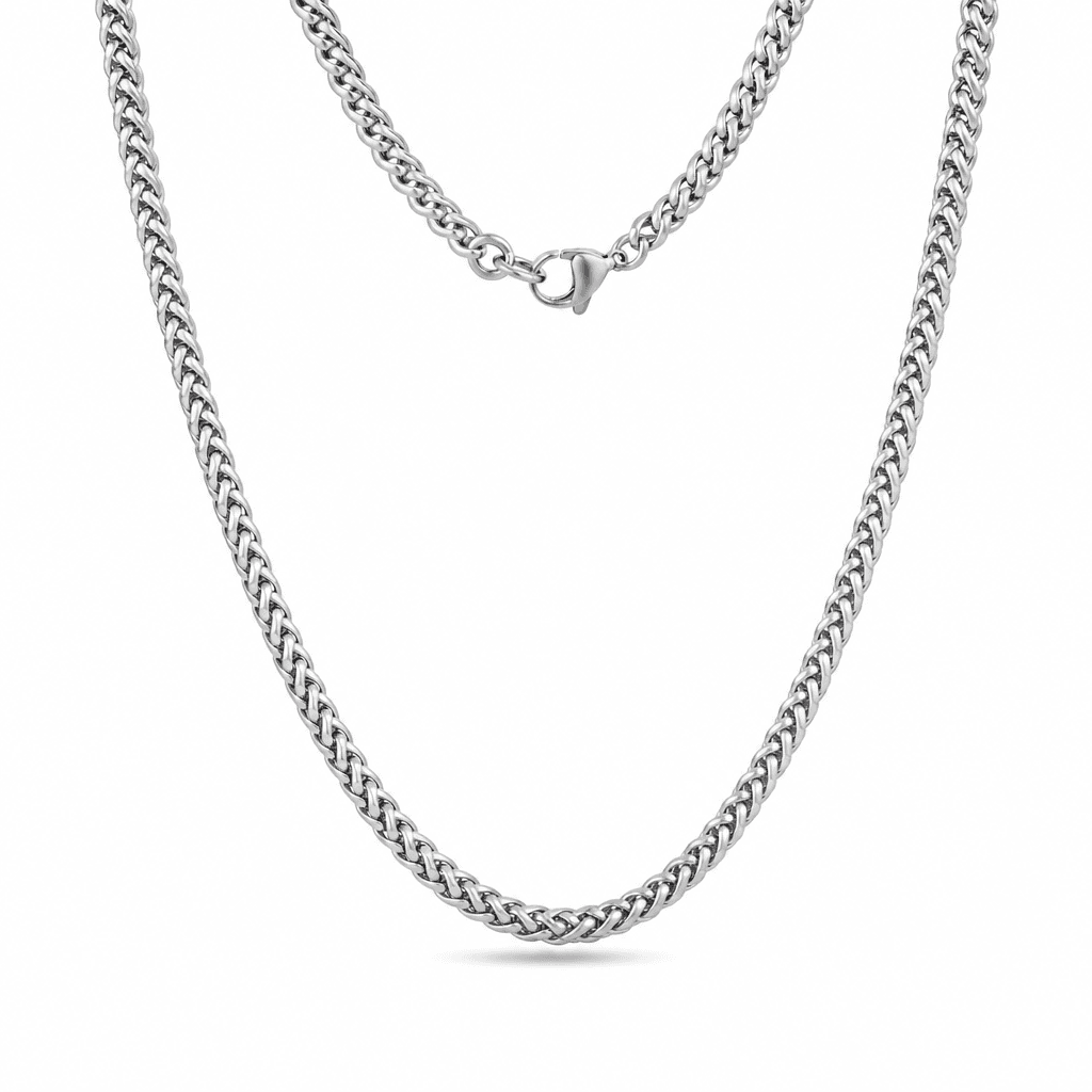 3mm Wheat Chain in Silver