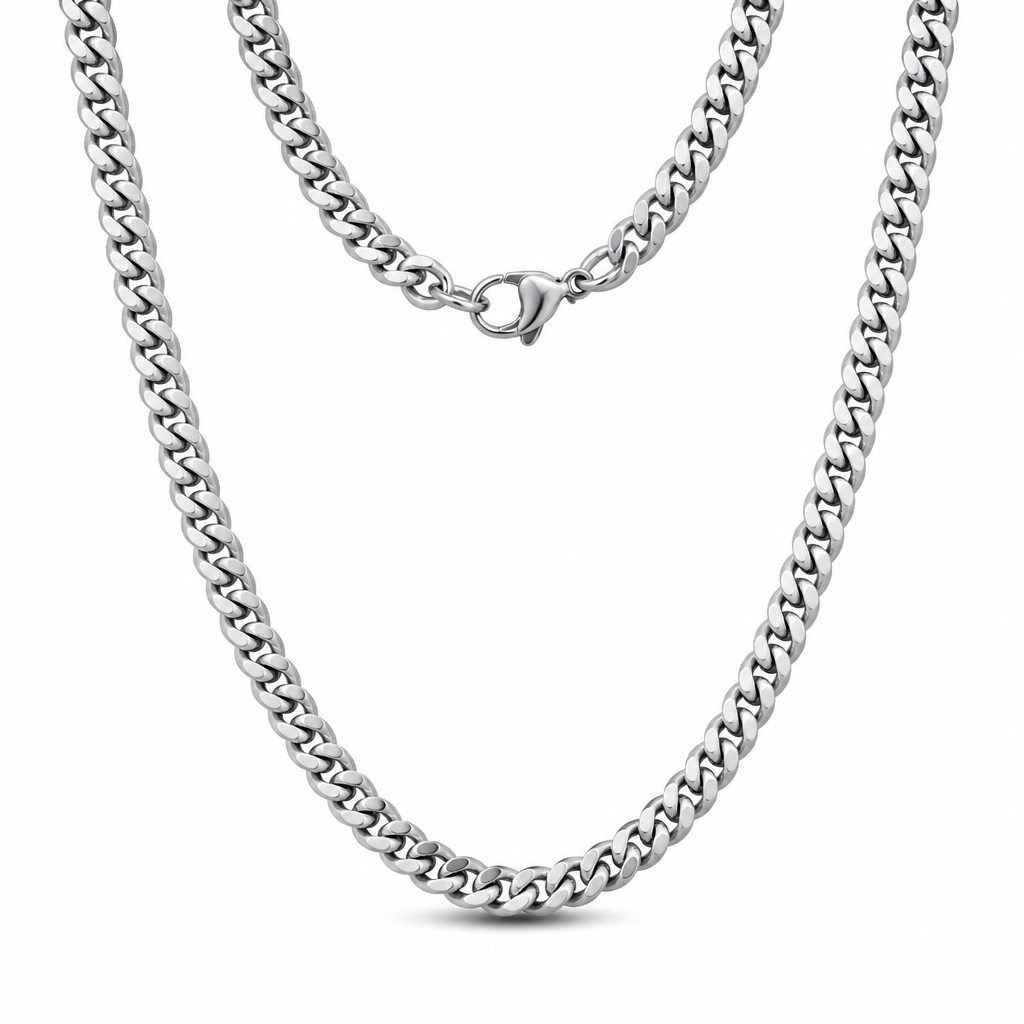 Cuban Chain — silver 2mm